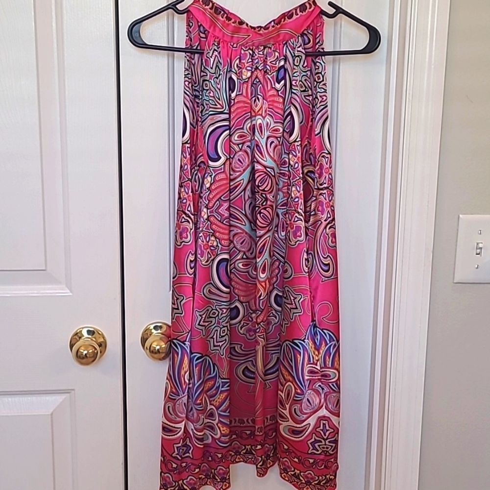 Classique Satin Swing Dress Small/Medium